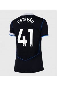 Chelsea Estevao Willian #41 Voetbaltruitje 3e tenue Dames 2025-26 Korte Mouw